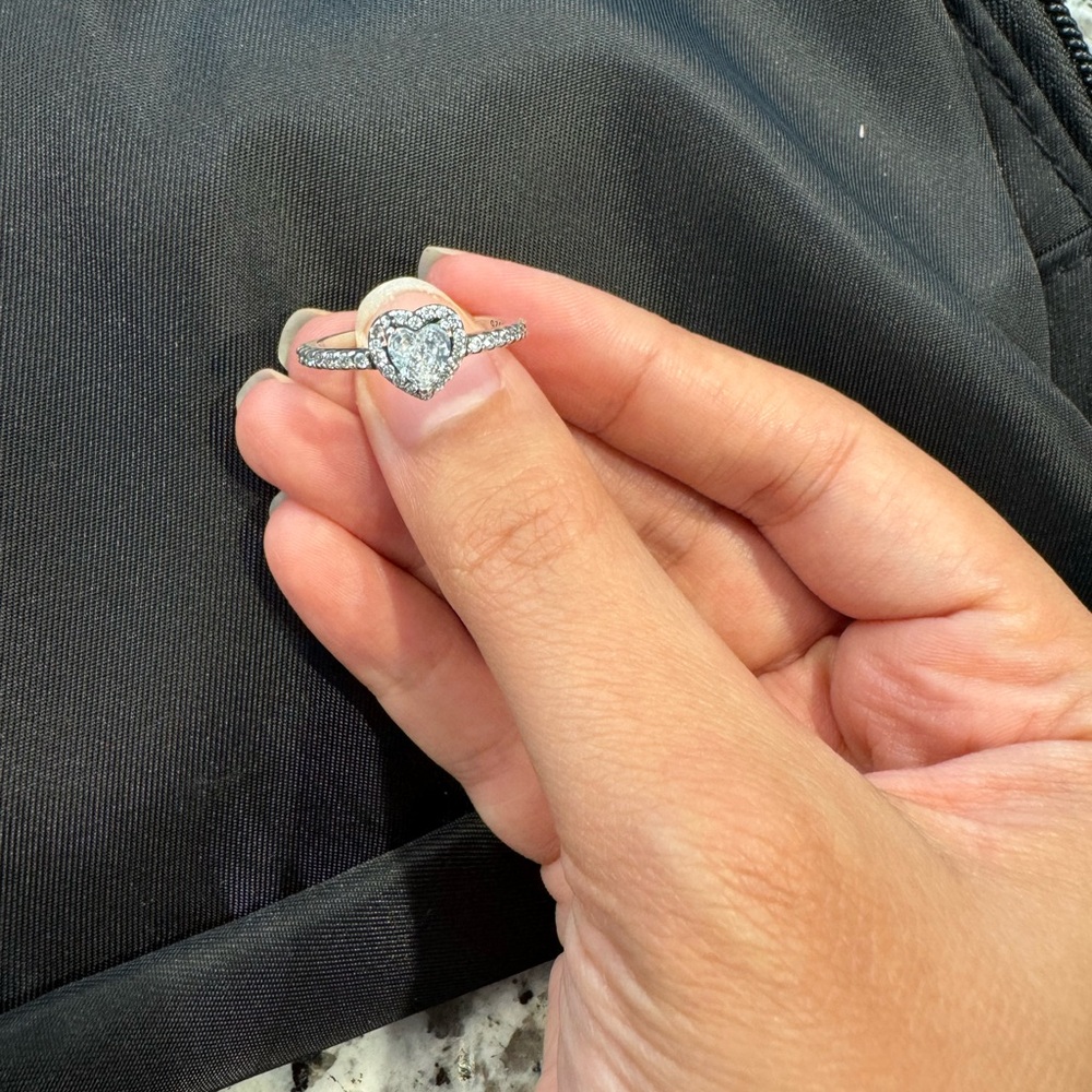 Heart shape ring